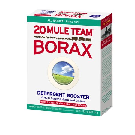 20 MULE TEAM Borax No Scent Detergent Booster and Household Cleaner Powder 65 oz 00201